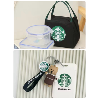 スターバックス(Starbucks)のスターバックスランチバッグ&カードケース(トートバッグ)