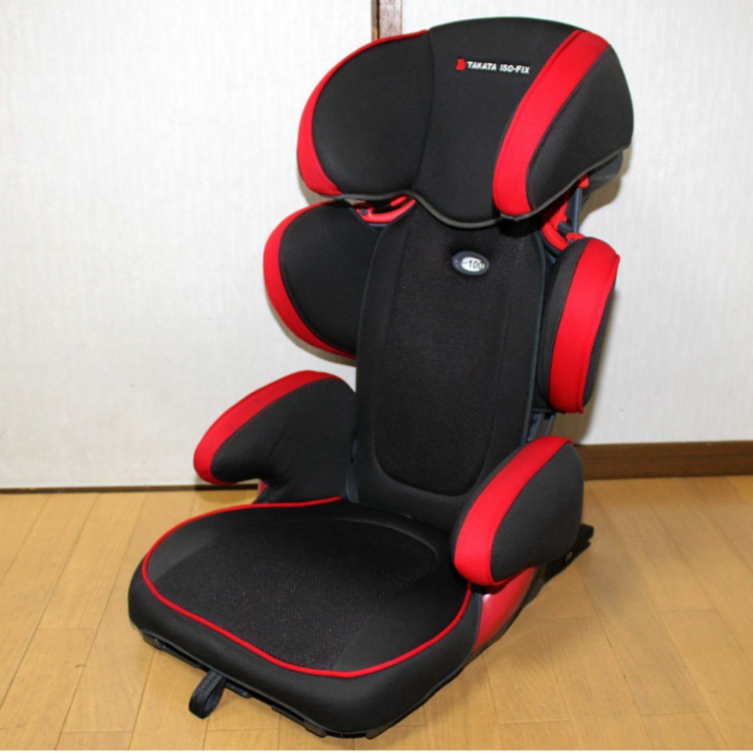 美品 takata312-ISOFIXジュニアシート◆ISOFIX＆ベルト固定◆ キッズ/ベビー/マタニティの外出/移動用品(自動車用チャイルドシート本体)の商品写真