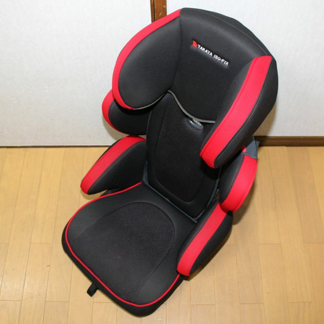 美品 takata312-ISOFIXジュニアシート◆ISOFIX＆ベルト固定◆ キッズ/ベビー/マタニティの外出/移動用品(自動車用チャイルドシート本体)の商品写真