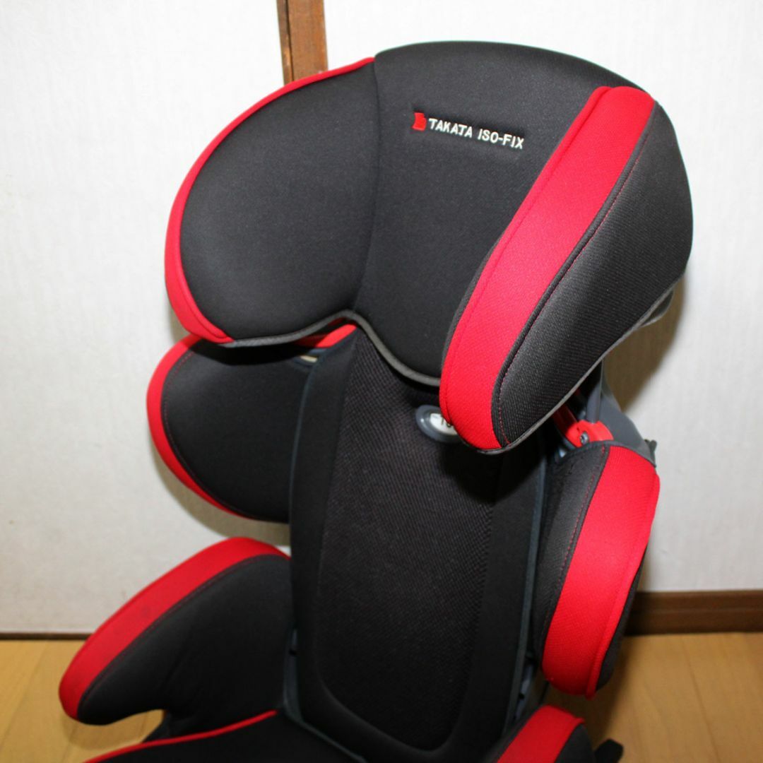 美品 takata312-ISOFIXジュニアシート◆ISOFIX＆ベルト固定◆ キッズ/ベビー/マタニティの外出/移動用品(自動車用チャイルドシート本体)の商品写真