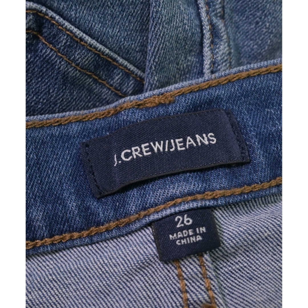 J.Crew(ジェイクルー)のJ.CREW ジェイクルー デニムパンツ 26(M位) 青(デニム) 【古着】【中古】 レディースのパンツ(デニム/ジーンズ)の商品写真