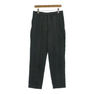 ブラックコムデギャルソン(BLACK COMME des GARCONS)のBLACK COMME des GARCONS スラックス L 黒 【古着】【中古】(スラックス)