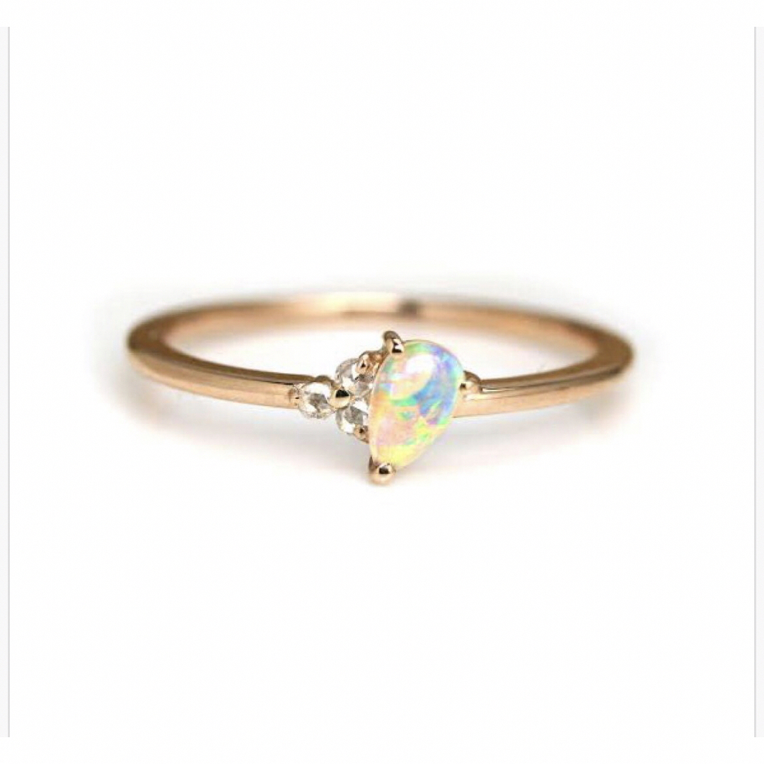 BIZOUX(ビズー)のbizoux  オパールド×ダイヤモンド　ドゥプリズム レディースのアクセサリー(リング(指輪))の商品写真