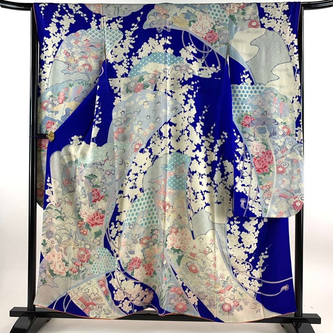 振袖 身丈156cm 裄丈65cm 正絹 秀品 【中古】 レディースの水着/浴衣(着物)の商品写真