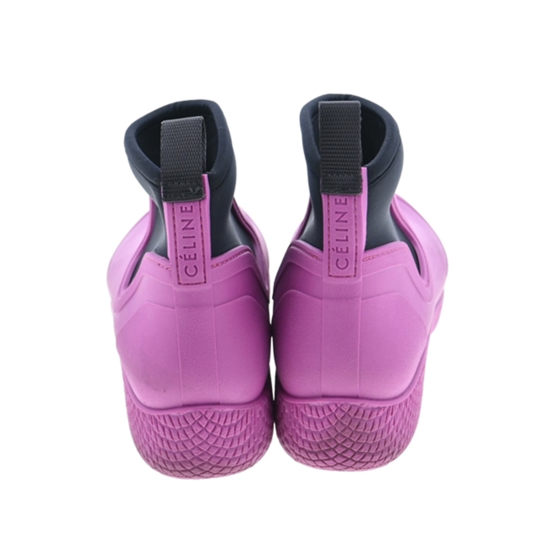 celine(セリーヌ)のCELINE セリーヌ ブーツ EU40(26.5cm位) 紫 【古着】【中古】 レディースの靴/シューズ(ブーツ)の商品写真