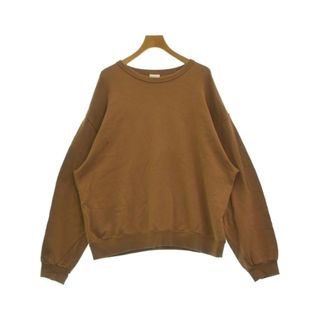 DRIES VAN NOTEN - DRIES VAN NOTEN ドリスヴァンノッテン スウェット M 茶 【古着】【中古】