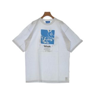 BLUFCAMP ブルーフキャンプ Tシャツ・カットソー L 白 【古着】【中古】(Tシャツ/カットソー(半袖/袖なし))