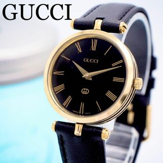 536【美品】GUCCI グッチ時計　箱付き レディース腕時計 ゴールド