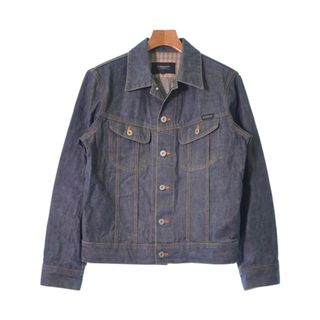 BURBERRY CLASSICS デニムジャケット M インディゴ(デニム) 【古着】【中古】(Gジャン/デニムジャケット)