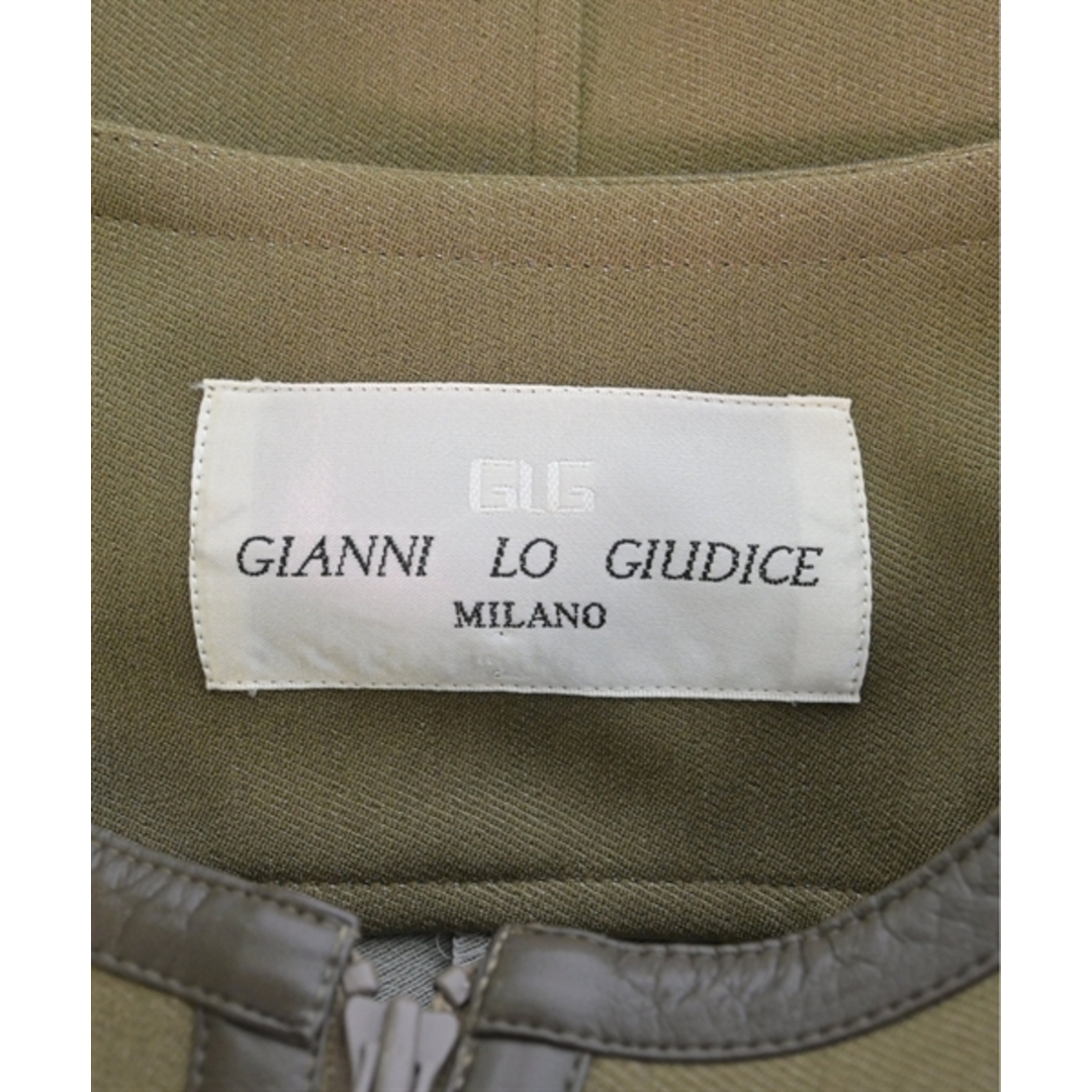 GIANNI LO GIUDICE(ジャンニロジュディチェ)のGIANNI LO GIUDICE ブルゾン（その他） 40(M位) カーキ 【古着】【中古】 レディースのジャケット/アウター(その他)の商品写真