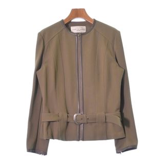 ジャンニロジュディチェ(GIANNI LO GIUDICE)のGIANNI LO GIUDICE ブルゾン（その他） 40(M位) カーキ 【古着】【中古】(その他)