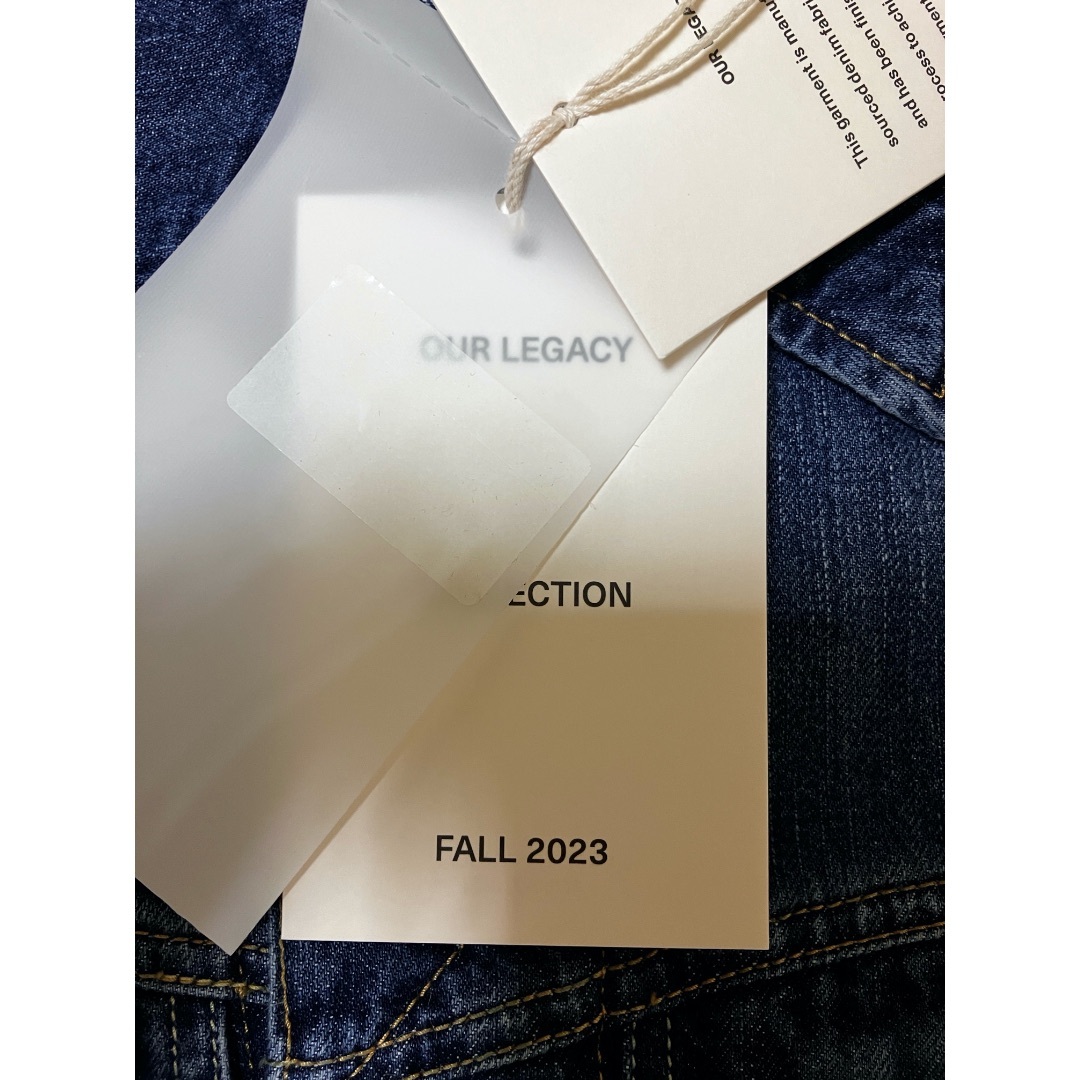 Maison Martin Margiela(マルタンマルジェラ)の新品 44 23aw OUR LEGACY ビンテージデニムジャケット 6167 メンズのジャケット/アウター(Gジャン/デニムジャケット)の商品写真