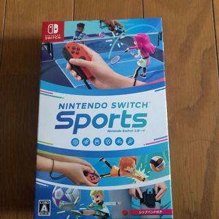 ニンテンドースイッチ(Nintendo Switch)のNintendo Switch Sports レッグバンド付き(家庭用ゲームソフト)