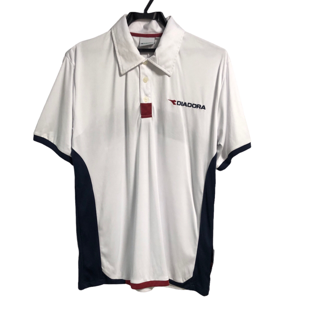 DIADORA(ディアドラ)のDIADORA テニスポロシャツ　スポーツウェア　ゲームシャツ メンズのトップス(ポロシャツ)の商品写真