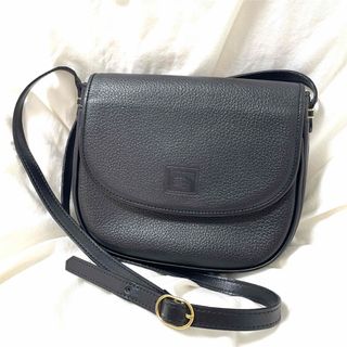 バーバリー(BURBERRY)の美品【Burberrys】本革ショルダーバッグ　希少シャドーホース×ノバチェック(ショルダーバッグ)