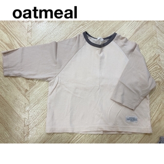 oatmeal ラグラン Tシャツ　韓国子供服(Tシャツ/カットソー)