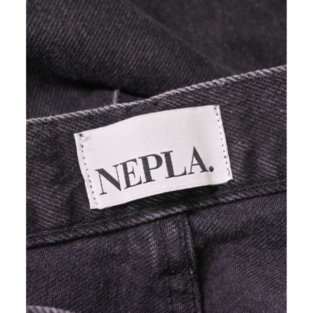 NEPLA. ネプラ デニムパンツ 24(S位) 黒(デニム) 【古着】【中古】 レディースのパンツ(デニム/ジーンズ)の商品写真