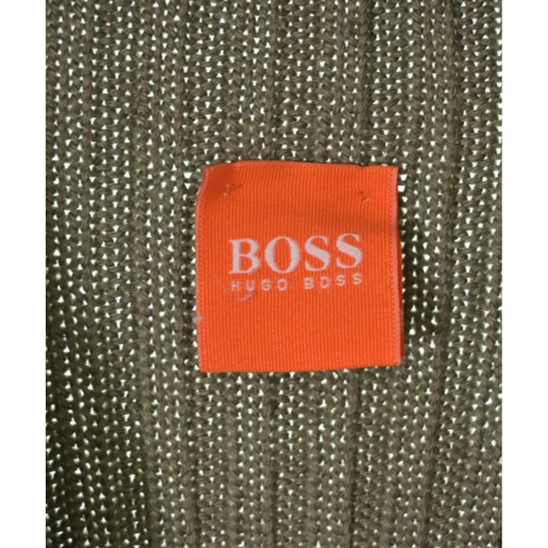 HUGO BOSS(ヒューゴボス)のHUGO BOSS ヒューゴボス ニット・セーター M カーキ系 【古着】【中古】 レディースのトップス(ニット/セーター)の商品写真