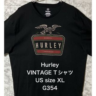 Hurley - 【レア】アメリカ古着 Hurley ハーレー XLsize ブラックTシャツ