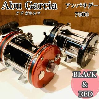 アブガルシア(AbuGarcia)のAbu Garusia AMBASSADEUR 7000(赤 & 7000C(黒(リール)