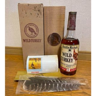 ワイルドターキー(ワイルドターキー)の希少品・未開栓⭐️WILD TURKEY ワイルドターキー 8年  旧ボトル(ウイスキー)