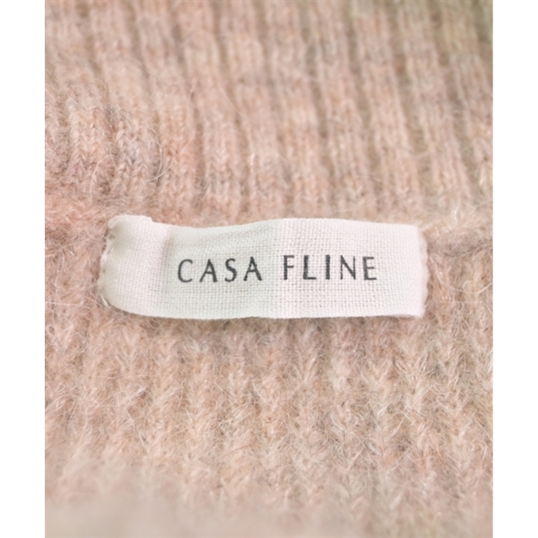 CASA FLINE(カーサフライン)のCASA FLINE カーサフライン ニット・セーター F ベージュ 【古着】【中古】 レディースのトップス(ニット/セーター)の商品写真