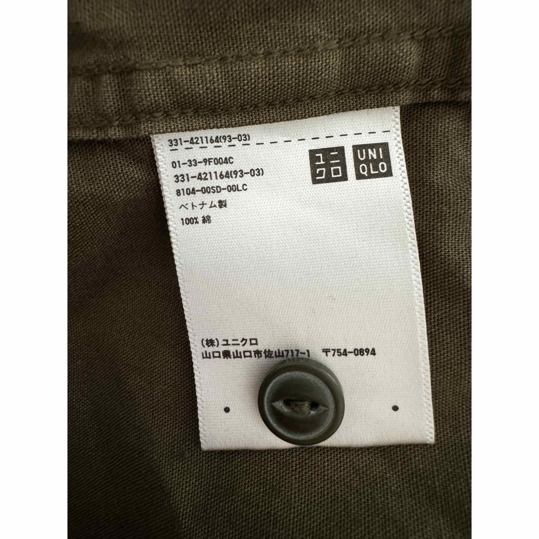 UNIQLO(ユニクロ)のウォッシュワークシャツ（長袖） メンズのトップス(シャツ)の商品写真