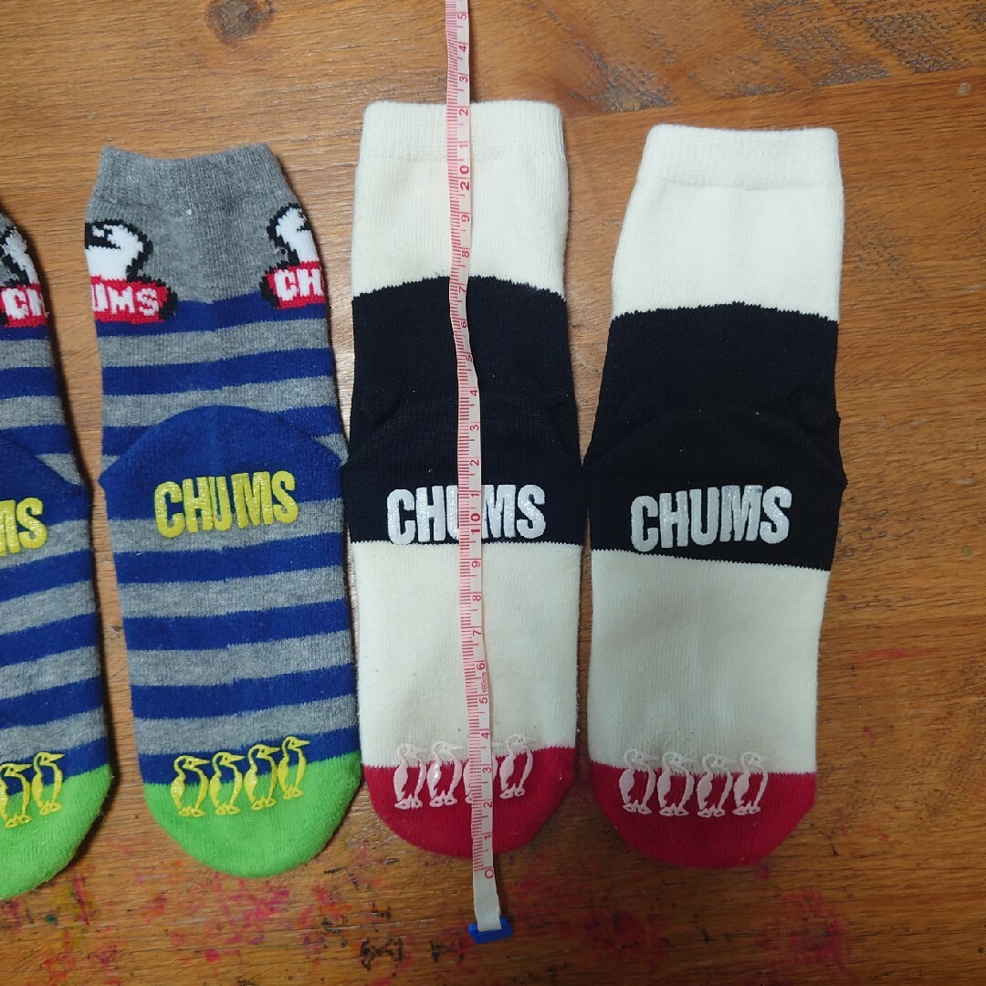 CHUMS(チャムス)のCHUMS　キッズ靴下 キッズ/ベビー/マタニティのこども用ファッション小物(靴下/タイツ)の商品写真