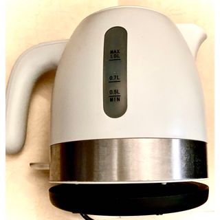 電気ケトル 1L FTS-EK3 electric KETTLE ホワイト　白(電気ケトル)