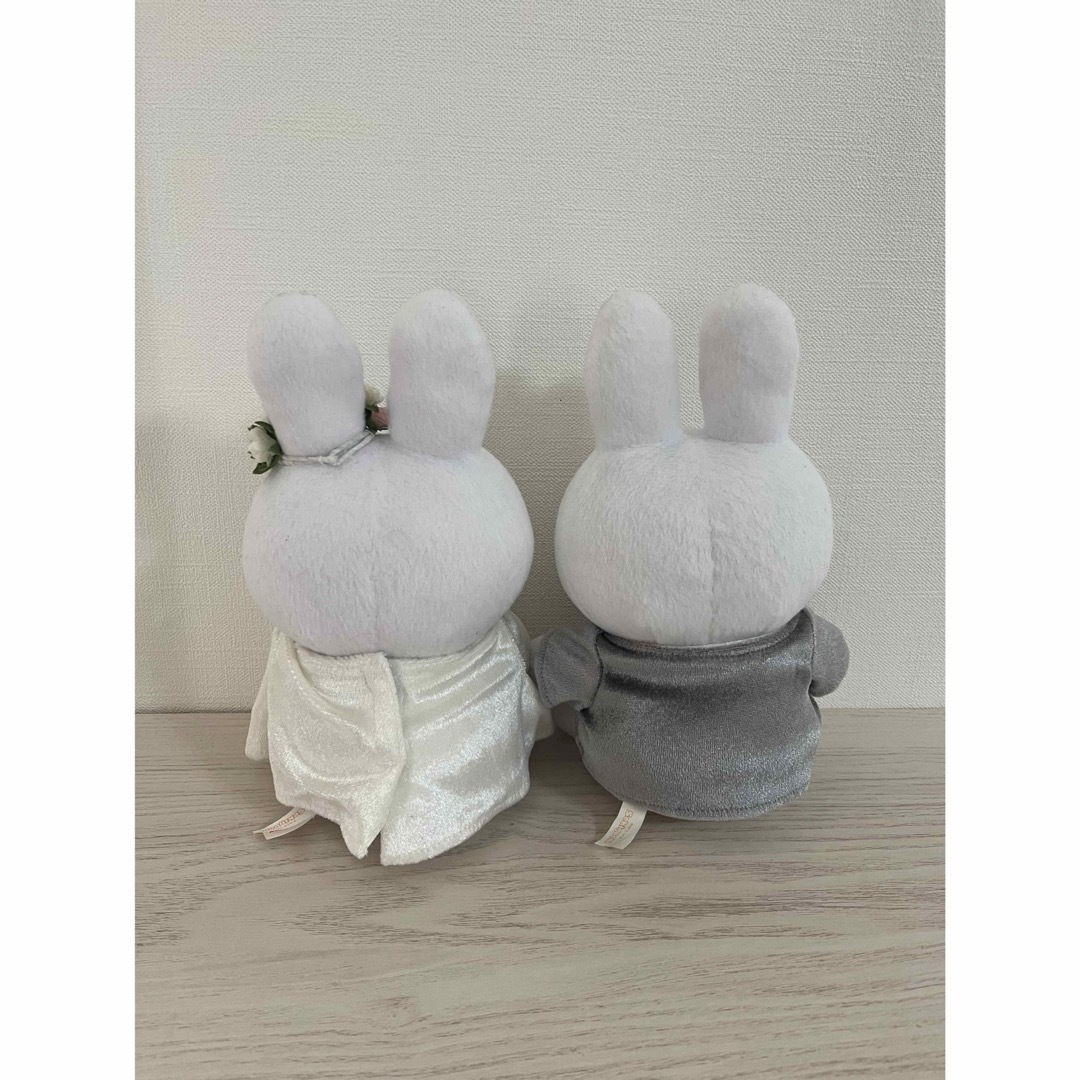 miffy(ミッフィー)の♡ミッフィー　ウェディングドール エンタメ/ホビーのおもちゃ/ぬいぐるみ(ぬいぐるみ)の商品写真