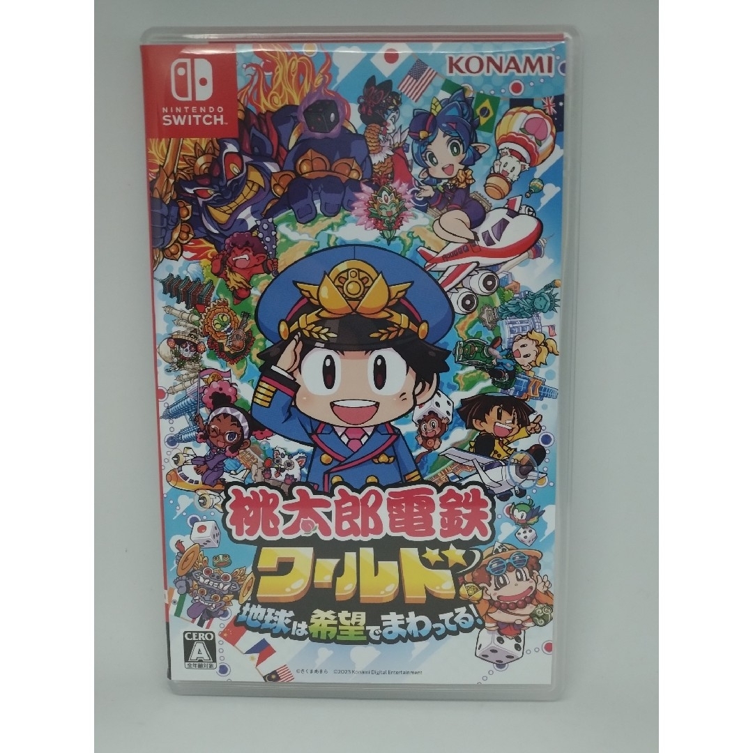 Nintendo Switch(ニンテンドースイッチ)の桃太郎電鉄ワールド ～地球は希望でまわってる！～ エンタメ/ホビーのゲームソフト/ゲーム機本体(家庭用ゲームソフト)の商品写真