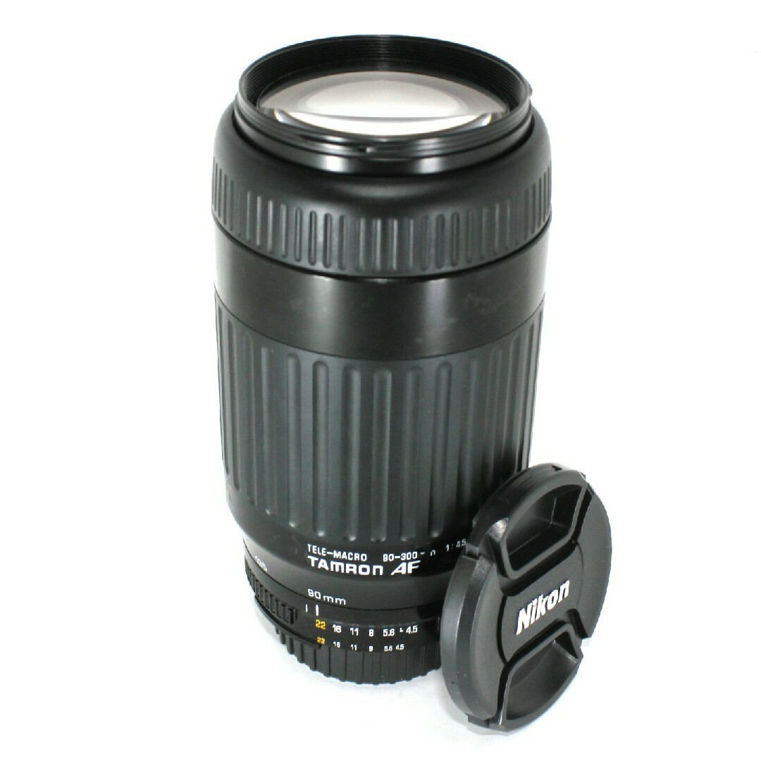 TAMRON(タムロン)のTAMRON 90-300mm AF TELE-MACRO☆Nikon✨完動品✨ スマホ/家電/カメラのカメラ(レンズ(ズーム))の商品写真