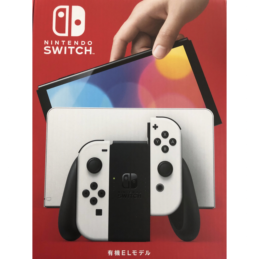 Nintendo Switch(ニンテンドースイッチ)のNintendo Switch 有機EL ニンテンドースイッチ エンタメ/ホビーのゲームソフト/ゲーム機本体(携帯用ゲーム機本体)の商品写真