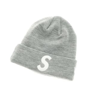 シュプリーム(Supreme)の【中古】シュプリーム Supreme 2023年秋冬 New Era S Logo Beanie ニットキャップ ライトグレー【サイズ表記なし】【メンズ】(ニット帽/ビーニー)