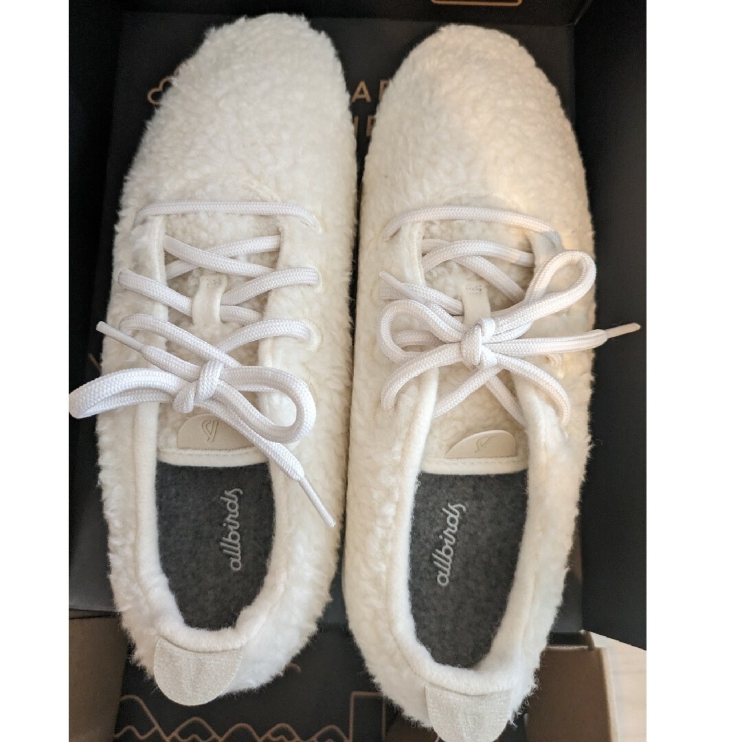 allbirds Wool Runner Fluff（White） メンズの靴/シューズ(スニーカー)の商品写真