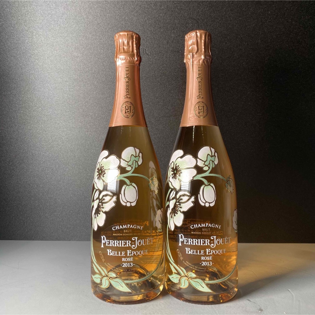ペリエジュエ　ベルエポック　ロゼ　2013 シャンパン　2本 食品/飲料/酒の酒(シャンパン/スパークリングワイン)の商品写真