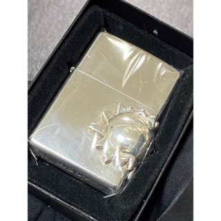 zippo マイルドセブン 三連続 立体メタル 限定品 希少モデル 2008年製(その他)