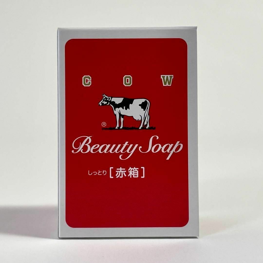 牛乳石鹸(ギュウニュウセッケン)の【牛乳石鹸 赤箱】90g x10set コスメ/美容のボディケア(ボディソープ/石鹸)の商品写真