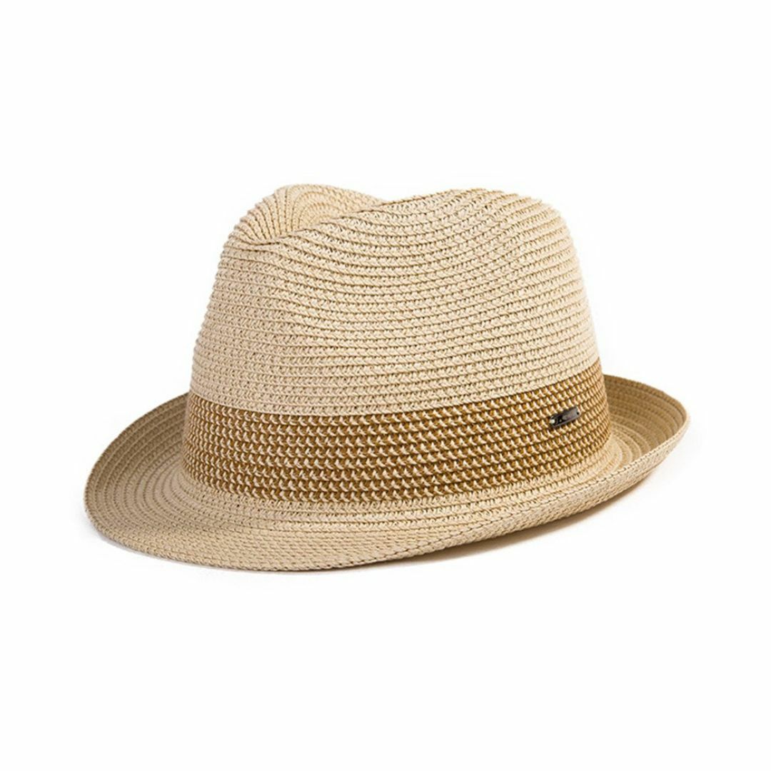 [SIGGI] 帽子ストローハット 日よけ帽子 麦わら帽子 紫外線対策 uvカッ メンズのファッション小物(その他)の商品写真