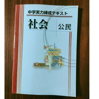 中学実力錬成テキスト　社会　公民(語学/参考書)