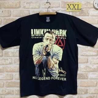 リンキンパーク Tシャツ　XXLサイズ　ボーカル　Linkin Park(Tシャツ/カットソー(半袖/袖なし))