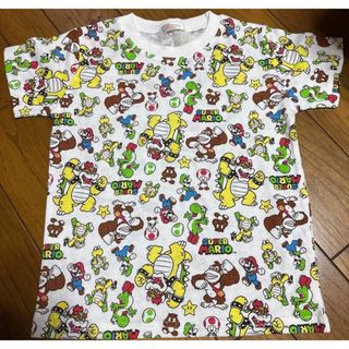 スーパーマリオ　半袖Tシャツ　130cm(Tシャツ/カットソー)