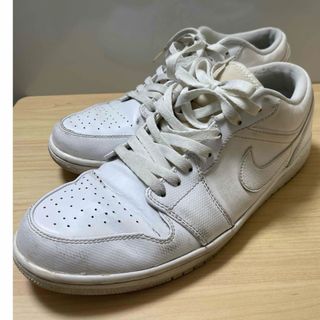 ジョーダン(Jordan Brand（NIKE）)の●週末特価●AIR JORDAN 1●LOW●トリプルホワイト●28㎝●(スニーカー)