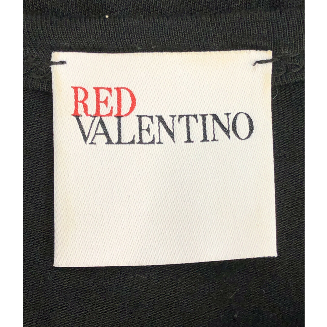 RED VALENTINO(レッドヴァレンティノ)のレッドバレンティノ 半袖Tシャツ ベロアリボン レディース S レディースのトップス(Tシャツ(半袖/袖なし))の商品写真