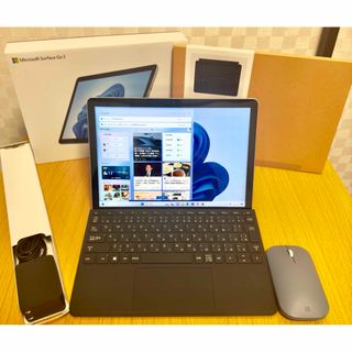 マイクロソフト(Microsoft)のsurface Go3 8GB 128GB アクセサリーセットOffice使用可(タブレット)