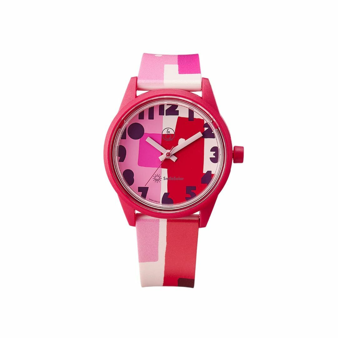 [シチズン時計] 腕時計 キューアンドキュー スマイルソーラー テキスタイルデザ レディースのファッション小物(腕時計)の商品写真