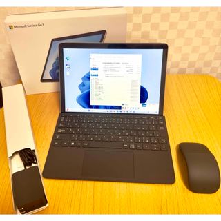 マイクロソフト(Microsoft)のSurface Go 3  8GB 128GB アクセセット Office使用可(タブレット)