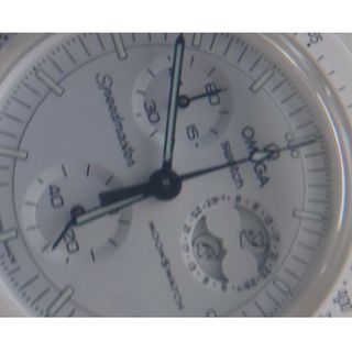 オメガ(OMEGA)のOMEGA×スオッチ×スヌーピー大人気腕時計(白)(腕時計(アナログ))