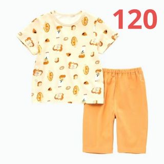 UNIQLO - 【新品】パンどろぼう　パジャマ上下セット　半袖　120