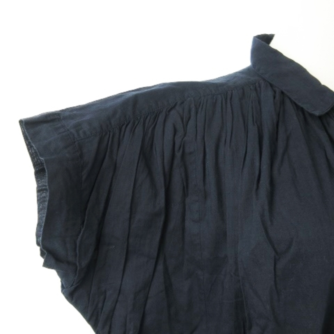URBAN RESEARCH DOORS(アーバンリサーチドアーズ)のアーバンリサーチ ドアーズ ワンピース シャツ ロング 半袖 One 紺 レディースのワンピース(ロングワンピース/マキシワンピース)の商品写真
